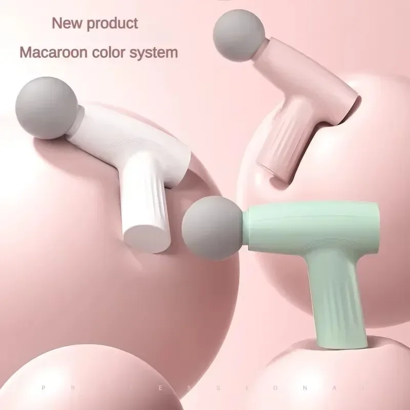 Health Wellness - Muscle Mini różowy pistolet do masażu