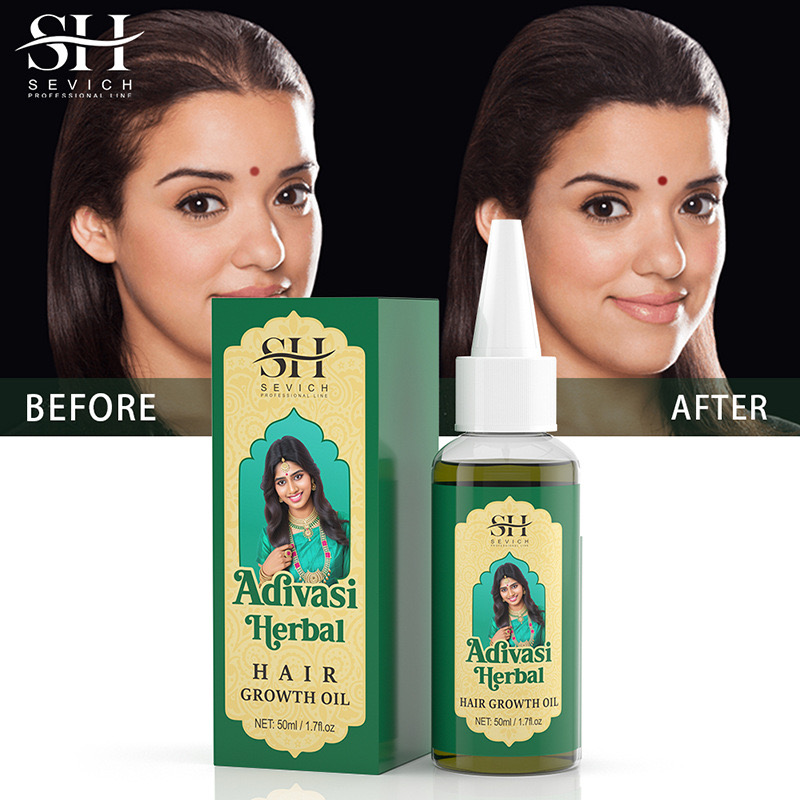 Ayurvedic & Herbal Wellness Kits - 50ml Oryginalny olej indyjski Adivasi Ziołowy
