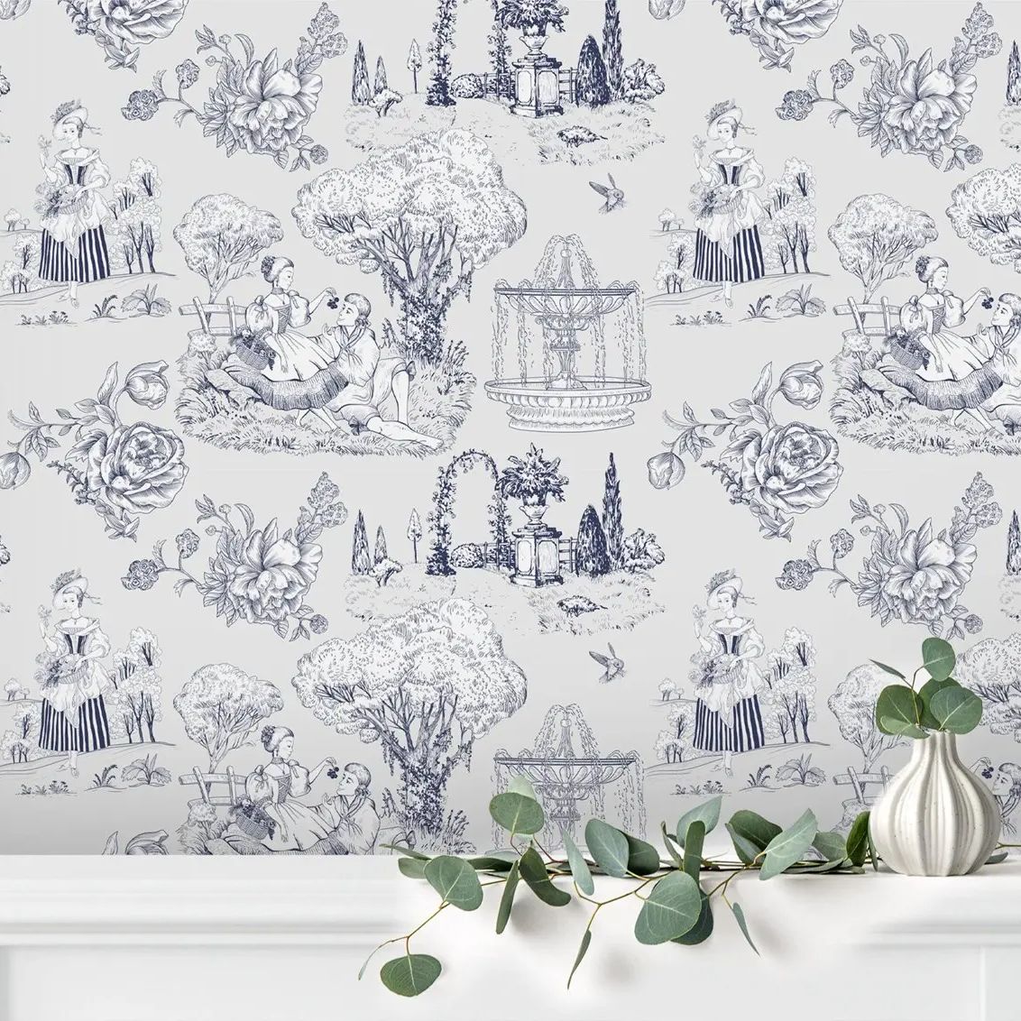 Tapeta Toile De Jouy Klasyczna – Herbal Wallpaper recenzja i cena