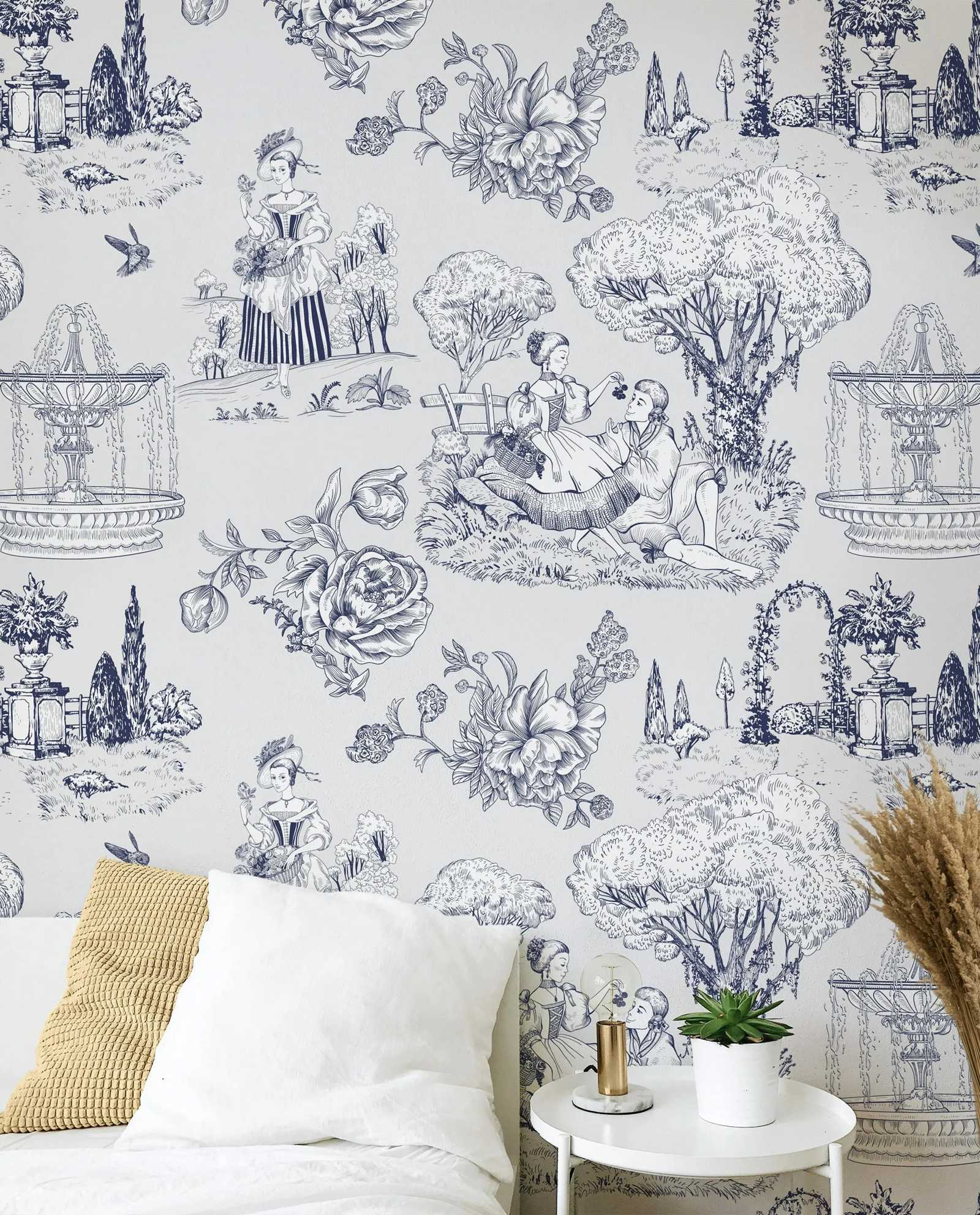 Tapeta Toile De Jouy Klasyczna – Herbal Wallpaper recenzja i cena