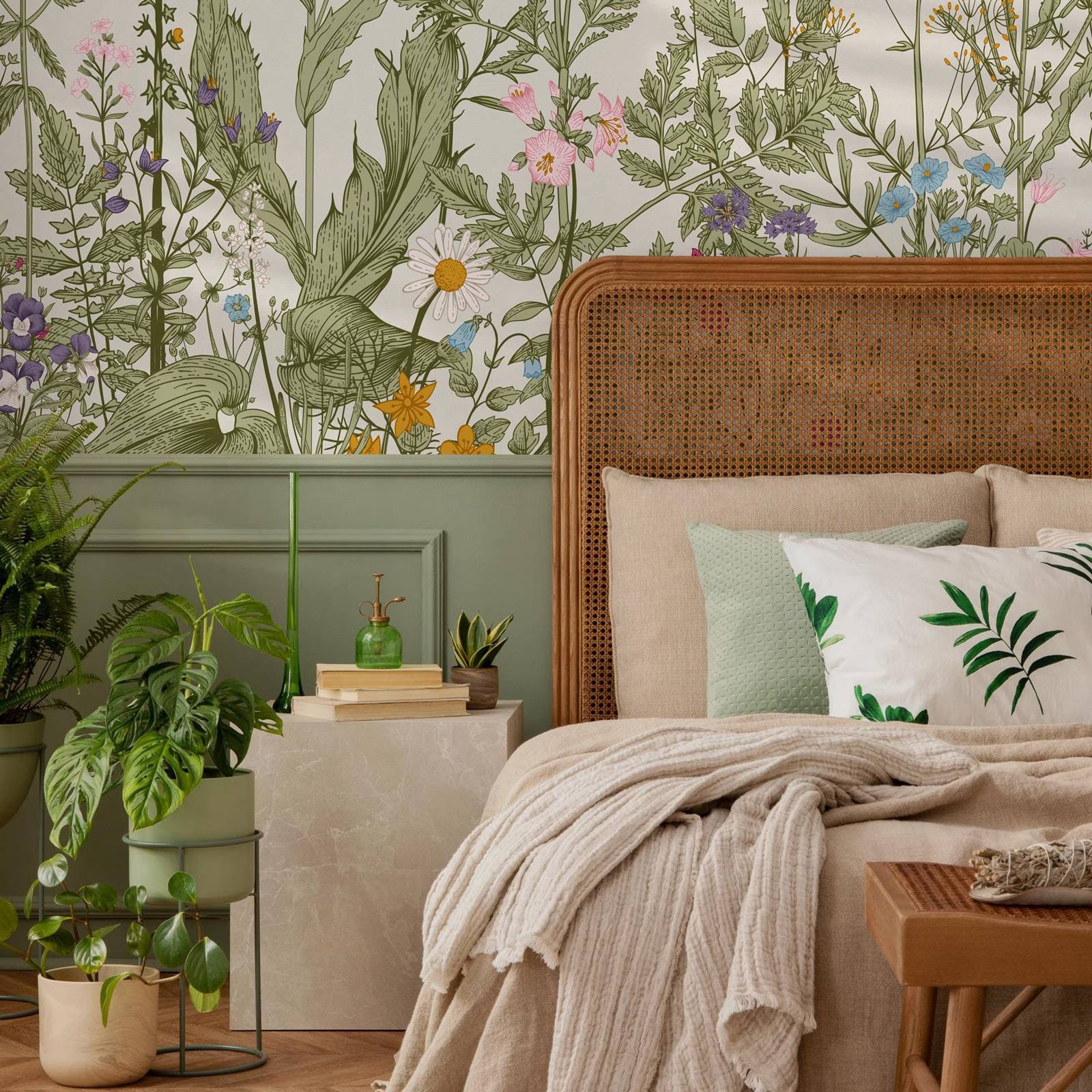 Botaniczna tapeta kwiatowa, zi – Herbal Wallpaper recenzja i cena
