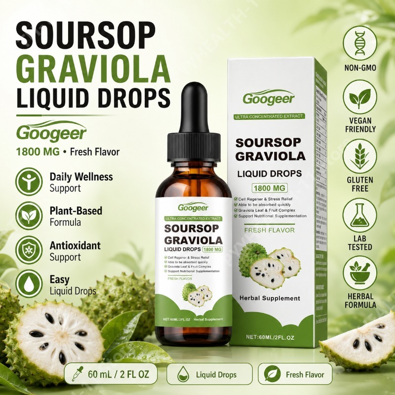 Krople z liści i owoców gravio – Herbal Wellness Liquid recenzja i cena