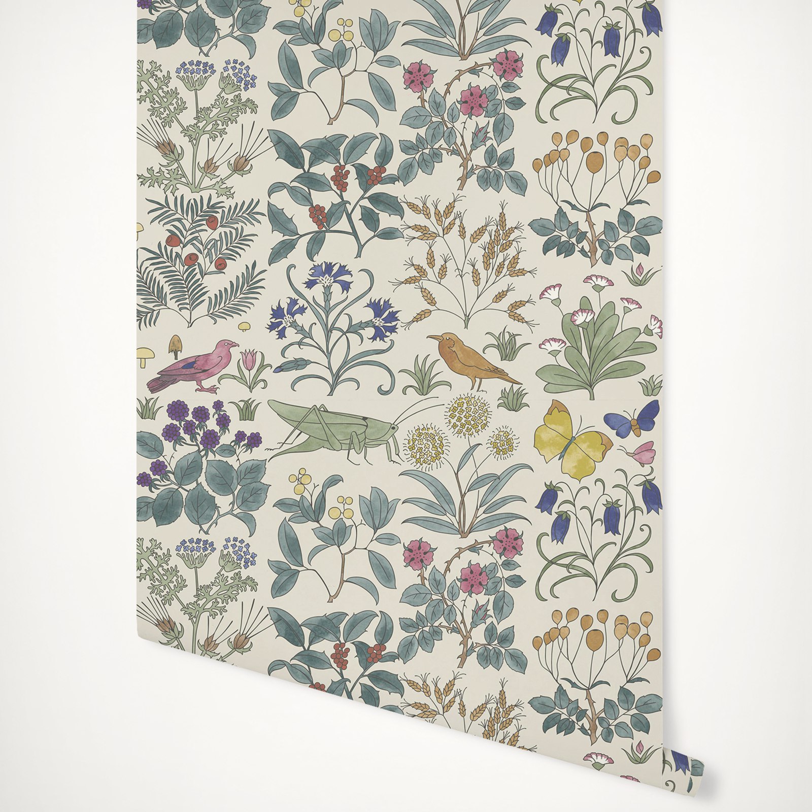 Tapety ogrodowe aptekarza z ro – Herbal Wallpaper recenzja i cena