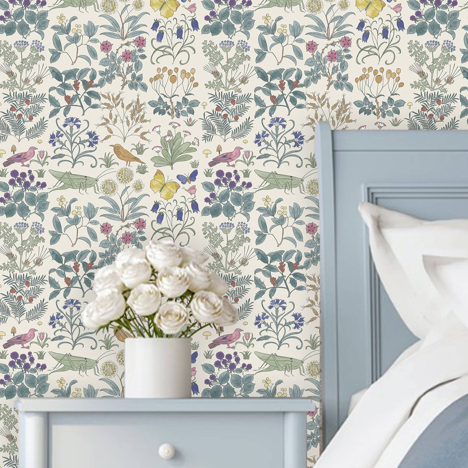 Tapety ogrodowe aptekarza z ro – Herbal Wallpaper recenzja i cena