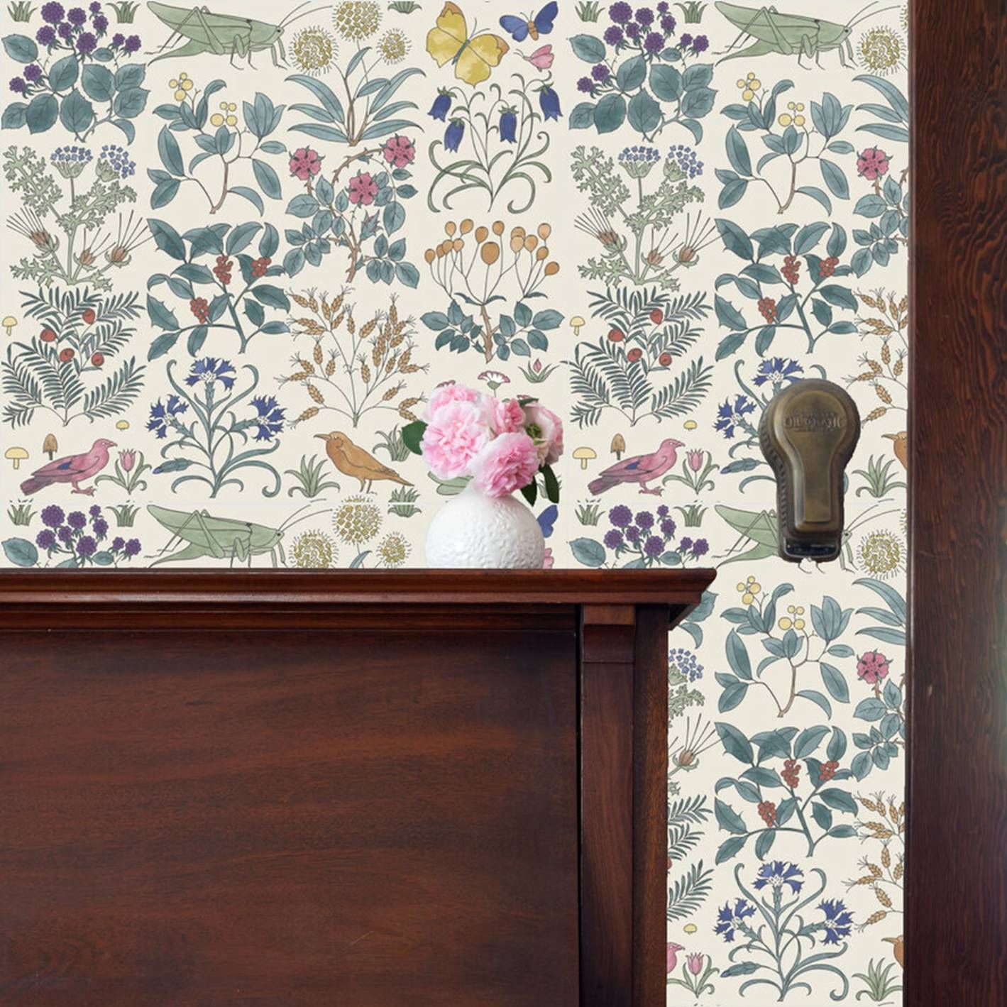 Tapety ogrodowe aptekarza z ro – Herbal Wallpaper recenzja i cena