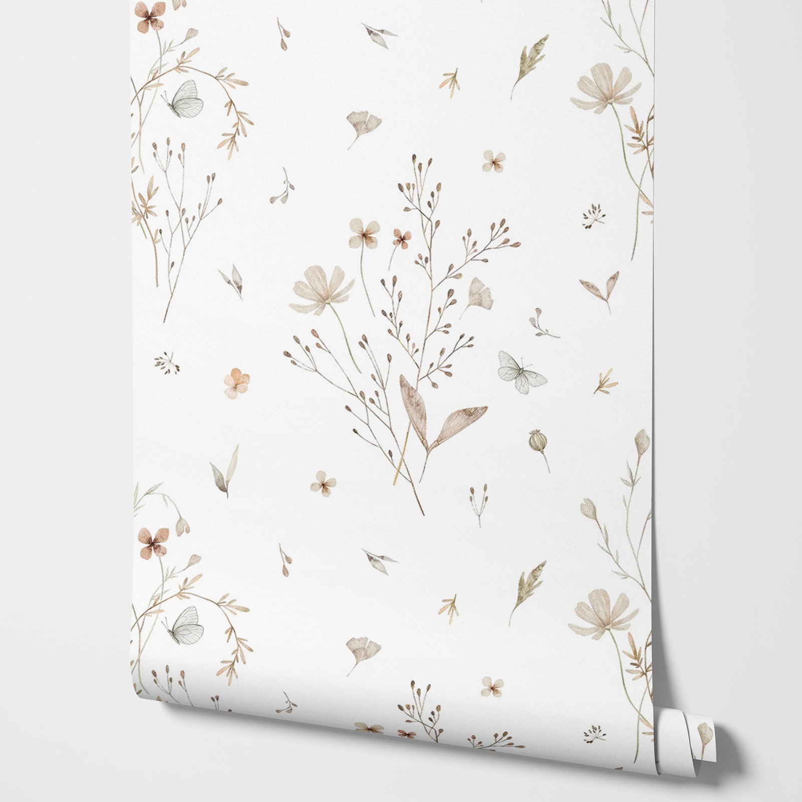 Tapeta z świeżymi kwiatami, ta – Herbal Wallpaper recenzja i cena