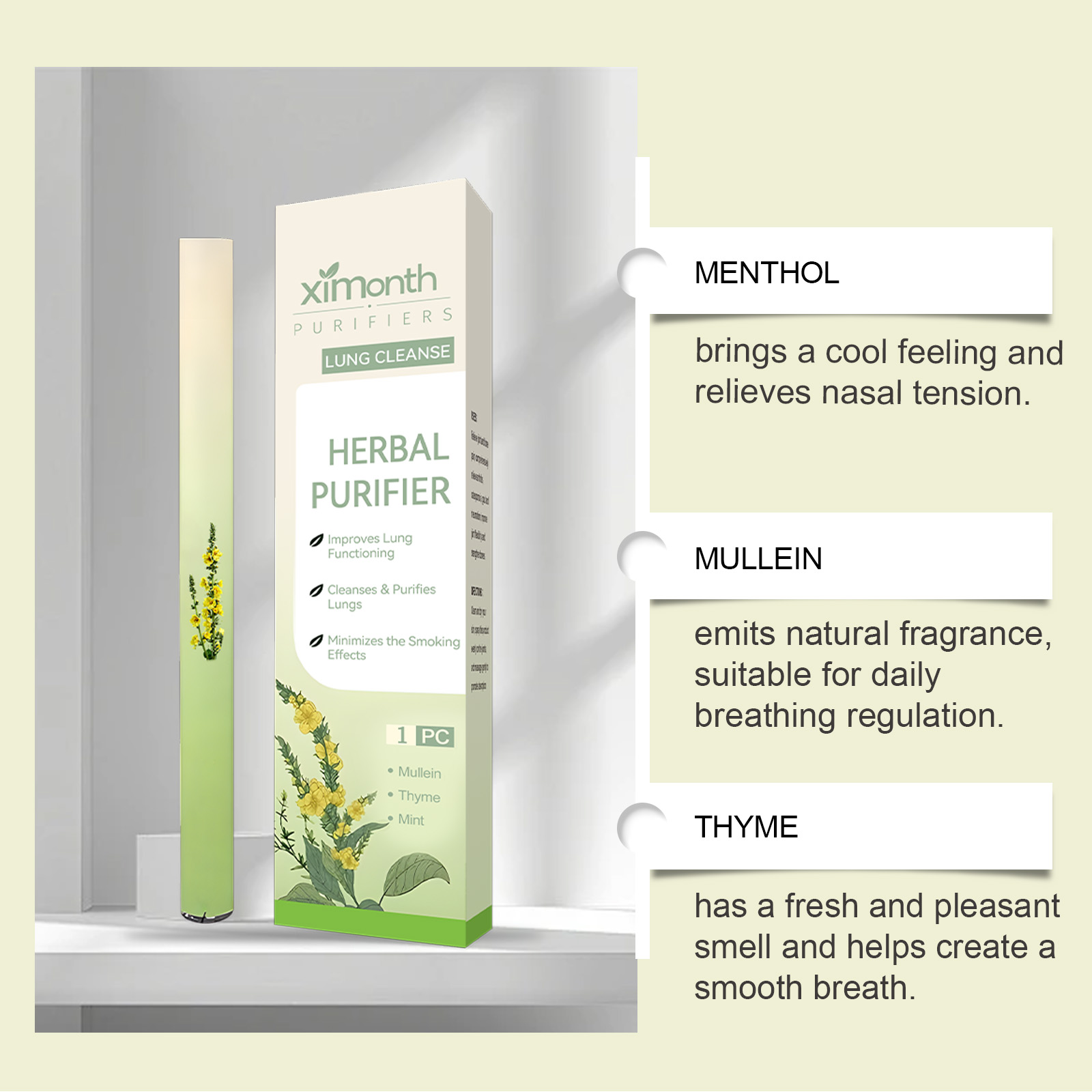 Naturalny ziołowy inhalator do – Natural Herbal Wellness recenzja i cena