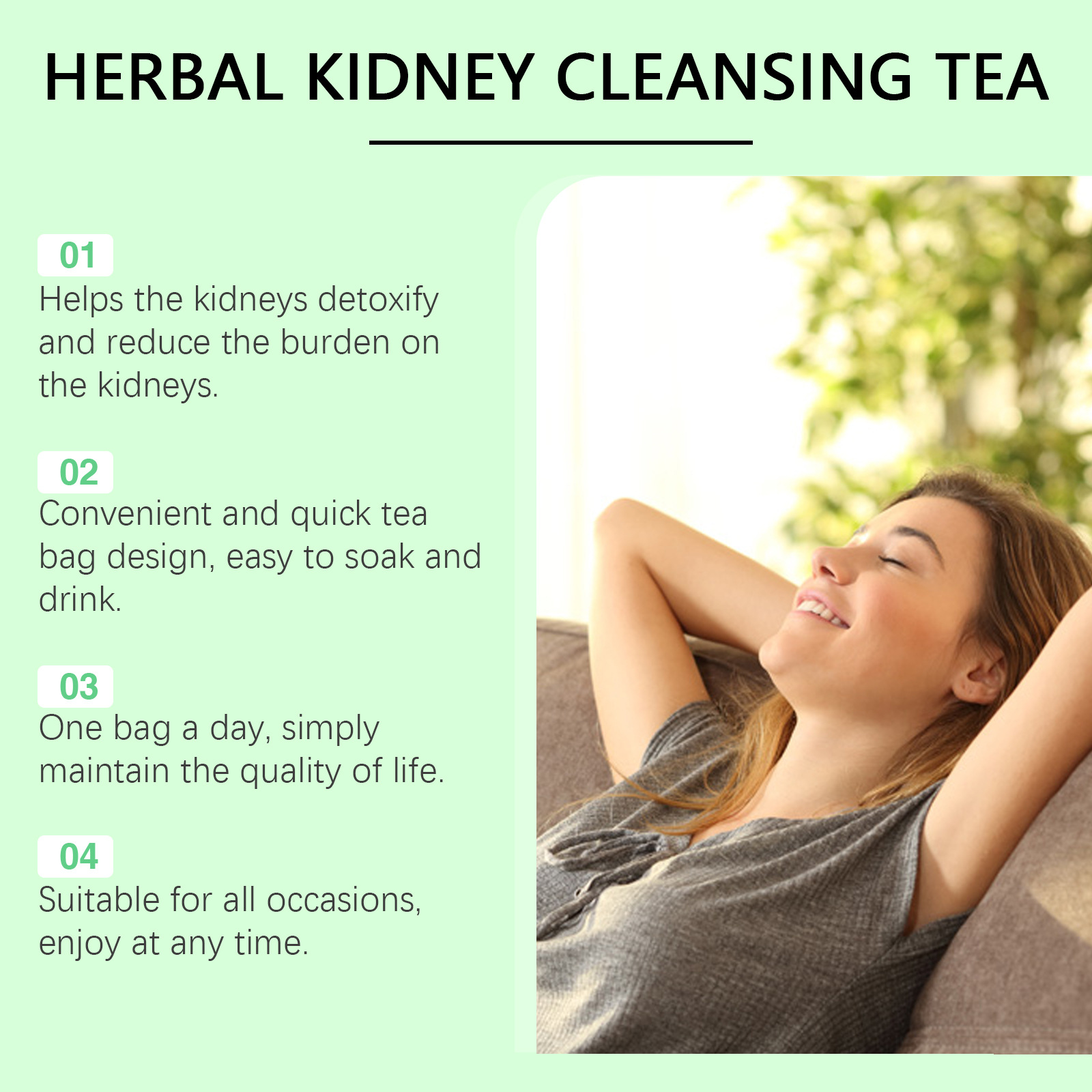 Herbata do oczyszczania nerek, – Herbal Weight Gain recenzja i cena