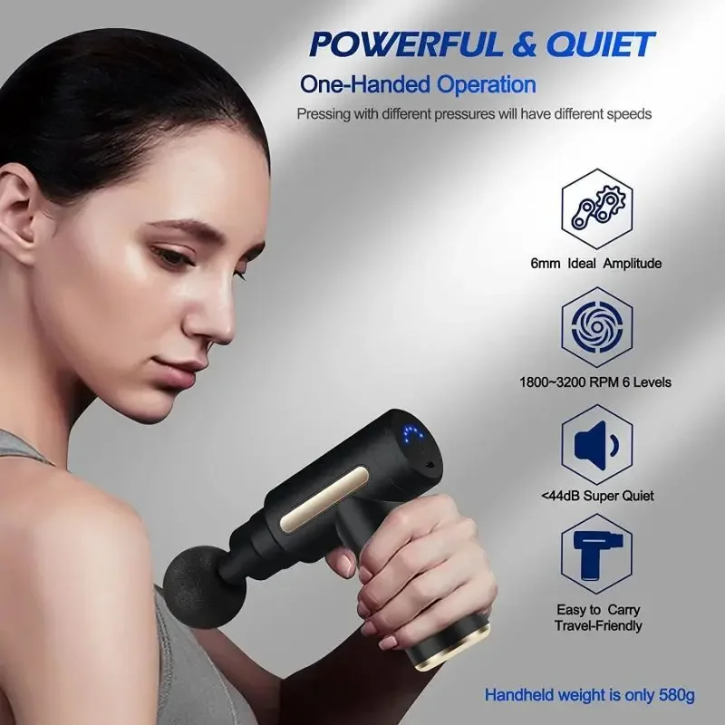 Przenośny pistolet do masażu p – Health Wellness recenzja i cena