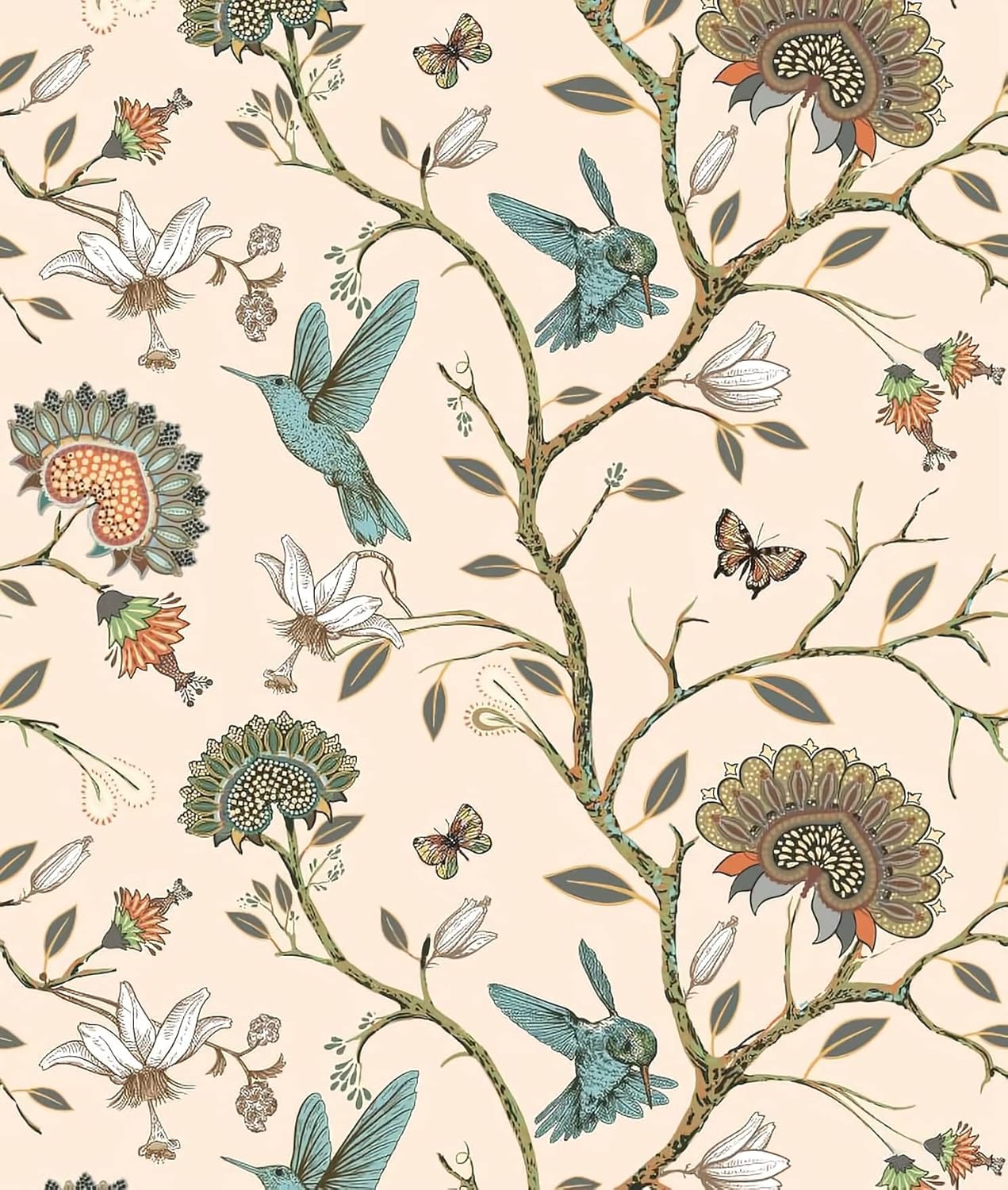 Tapeta w kształcie ptaka zdejm – Herbal Wallpaper recenzja i cena